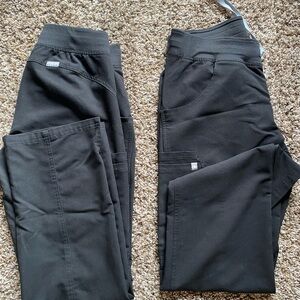 Figs Black Women's scrub pants
